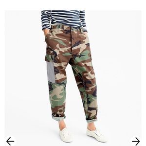 Atelier & Repairs Camo Patchwork Cargo Pants